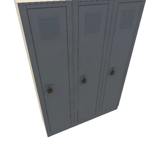 Gym Locker 01 Quad